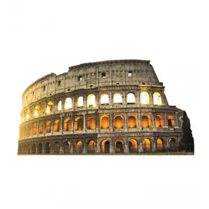 212 MAIN Advanced Graphics Italy Colosseum Large Size Cardboard Standup - Iconic Shape, Wall Decor, Home Supplies Cardboard Cutout