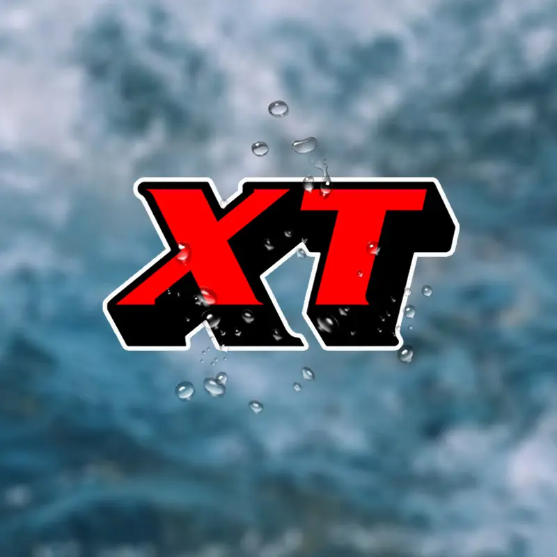 Yamaha XT Stickers - Firm XT letters, waterproof and sun resistant vinyl stickers, rich black and red motorcycle graphics, suitable for cars, motorcycles, skateboards, laptops, cups, car mirrors - Durable for outdoor/indoor use