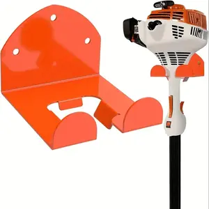 Garden Electric Weed Wiper Wall Mounted Lawn Trimmer Stand, Garage Storage Metal Organizer Rack, Garden Tool Holder, Space Saver, Yard Tool Rack