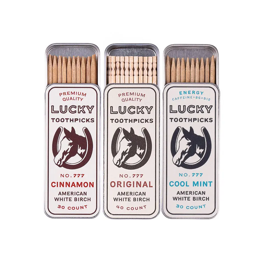 Lucky Toothpicks - Variety 3 Pack