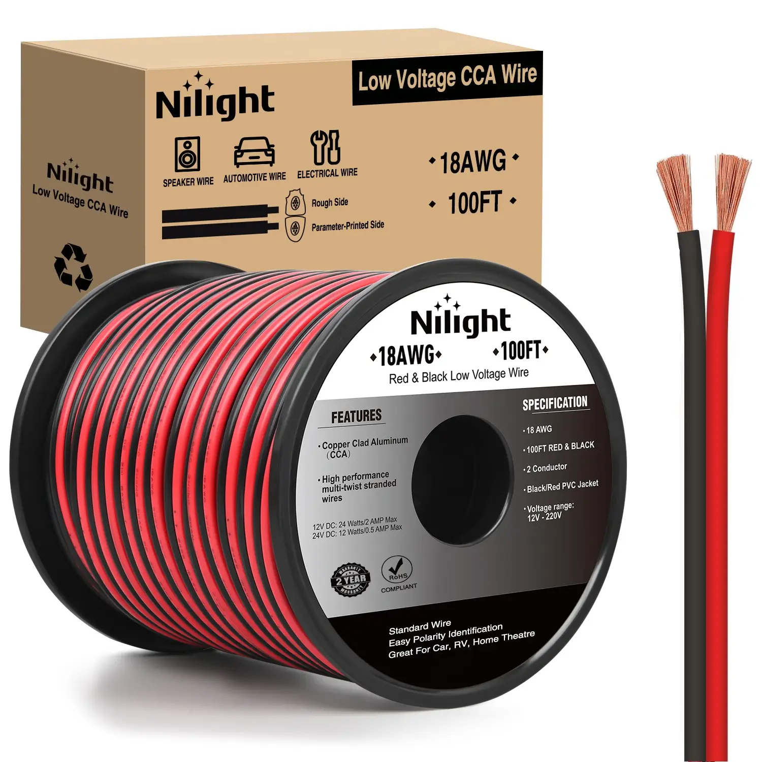 18AWG-100FT