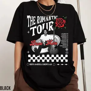 Romantic Tour 2026 T-Shirt, Concert Merch, Fan Gift, Music Lover Shirt, Vintage Style Graphic Tee