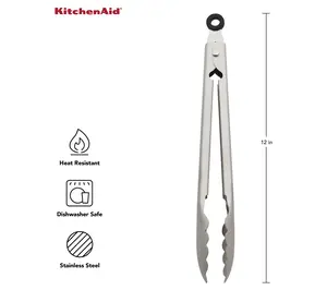 KitchenAid Gourmet Stainless Steel Utility Tongs