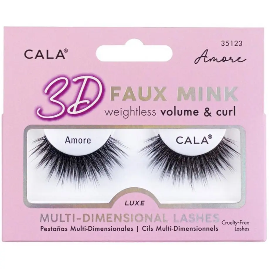 CALA 3D Faux Mink Lashes: Amore