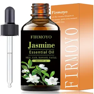 Jasmine Essential Oil, 100% Plant-Based, Moisturizing & Hydrating, Suitable for Dry Hair & Skin, Multi-Purpose Care Oil, Moisturizer