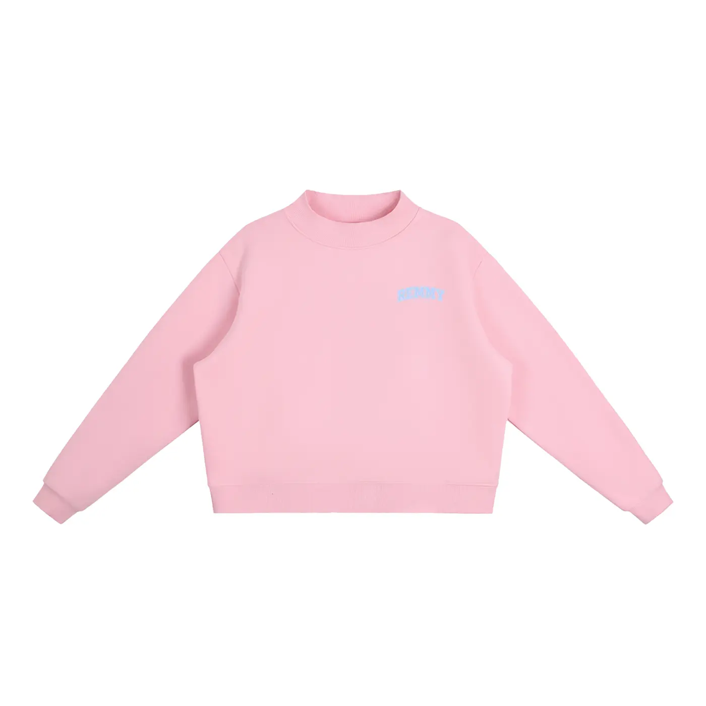 Cloud Fleece Mock-Neck Crew Sweatshirt