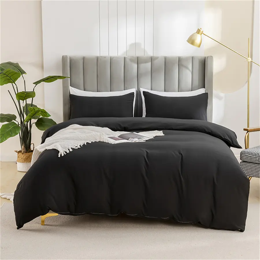 3-Piece Sheet Set, Includes 1 Fitted Sheet & 2 Pillowcases, Zipper Closure, 100% Polyester, All-Season Use