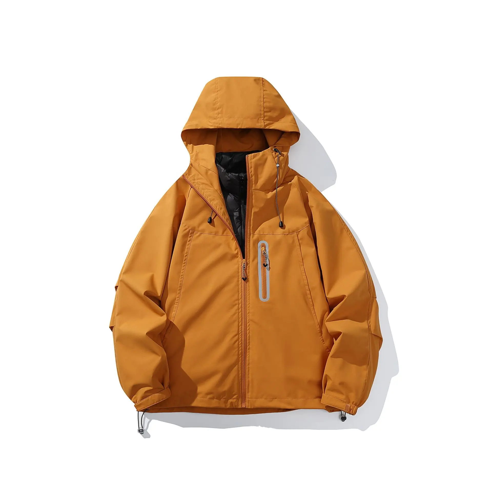 Sunlight Orange [3 in 1 Down Jacket]