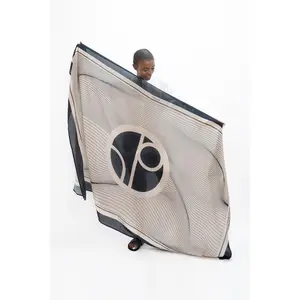 Biarritz BIQ - Sarong - Mix Sand & Oyster Black