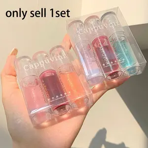 Cappuvini Lip Balm Stick, Lip Care, Hydrating & Moisturizing, Smooth, Transparent Glass Finish, Affordable Daily Use, Versatile Makeup Essential, Moisturizing Lip Balms