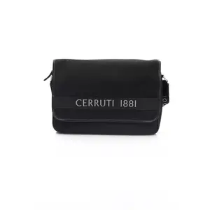 Cerruti 1881 Black Nylon Messenger Bag
