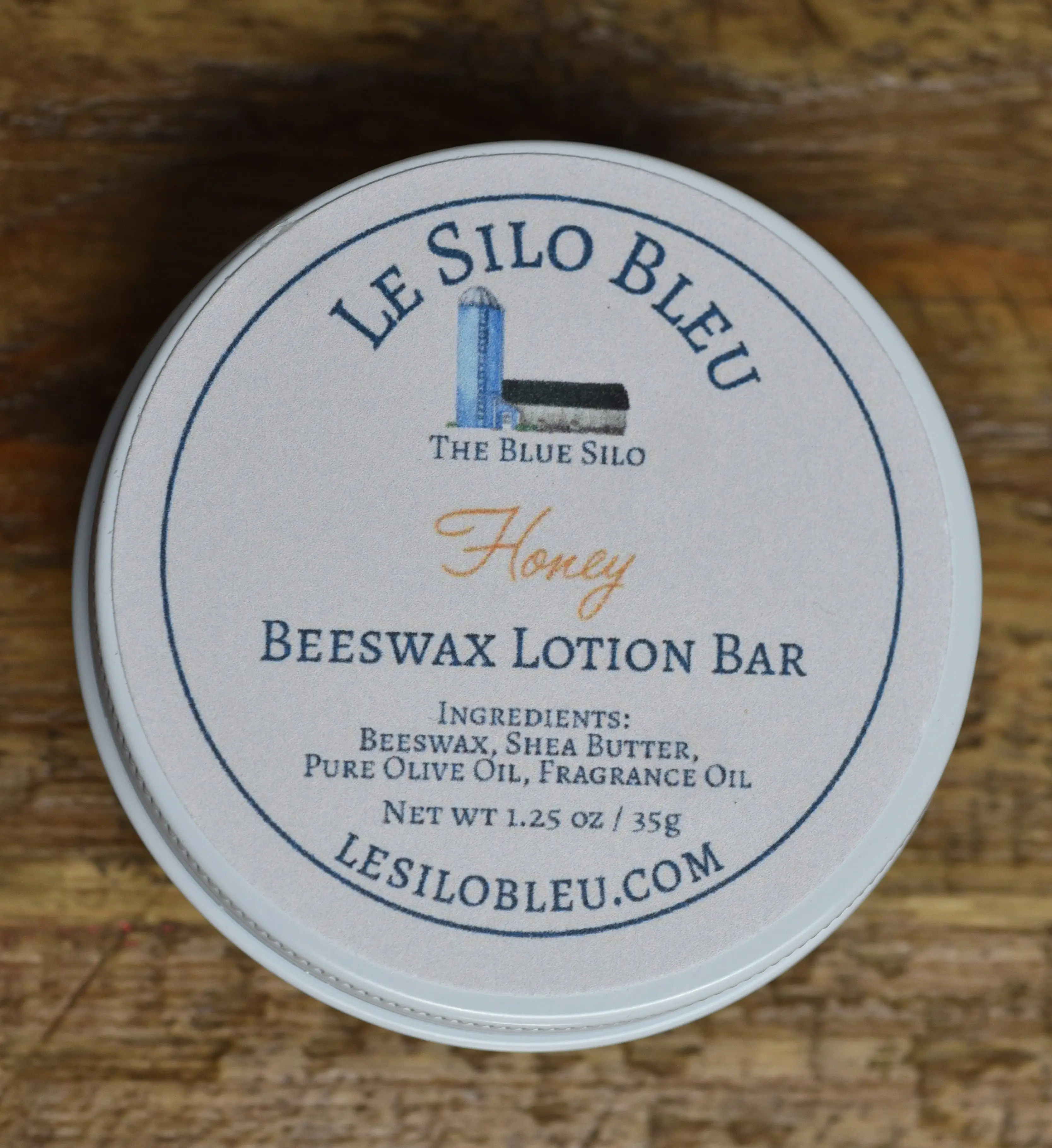 Honey Beeswax Solid Lotion Bar