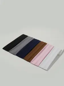 Solid Color Sports Headband, Sweat Absorbing Hair Band, High Elasticity Hair Band for Women & Men, Fashion Hair Accessories for Gym Workout Running, Unique Gifts for Women, Gym Wrap Headband, Elastic Headbands, Sweat Wicking Headband