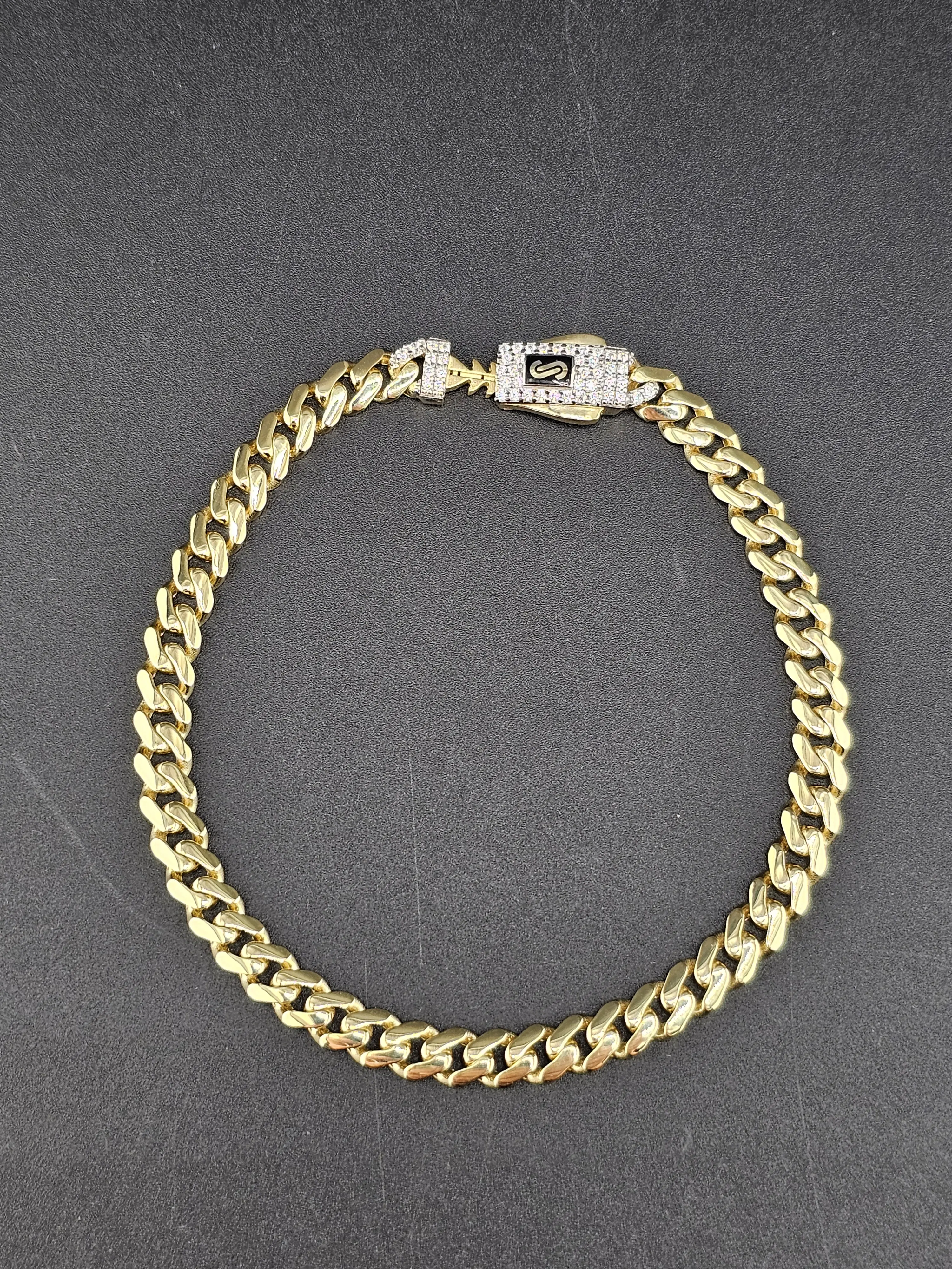 14K Gold Bracelet - Monaco Bracelet w/Certificate