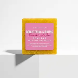 Glow Shea Turmeric & Kojic Acid Brightening Soap, Dark Spot Remover
