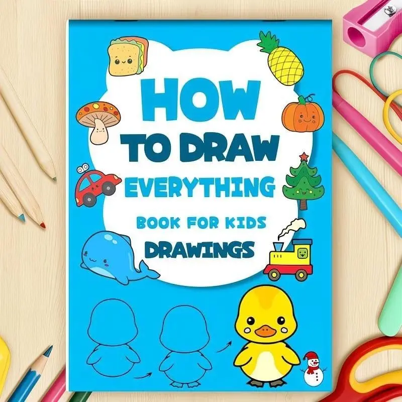 A step-by-step painting guide for art enthusiasts, this educational book includes painting supplies and activities, aiming to enhance creativity and fine motor skills, Tracing coloring books