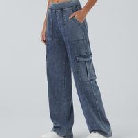 Washed Denim Bleached Blue