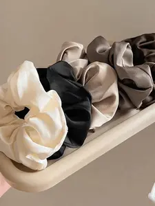 5-Piece Vintage Silk Hair Bands Set, Hairbands, High Elasticity and Soft Texture, Perfect for Daily Commute, Indoor Leisure, Travel, Fashion Accessories