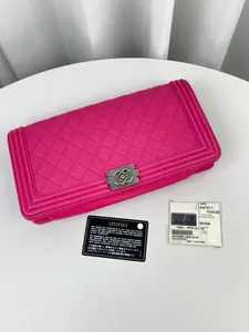 Pre-owned CHANEL CALFSKIN Clutches & Wristlets LEBOY BAG