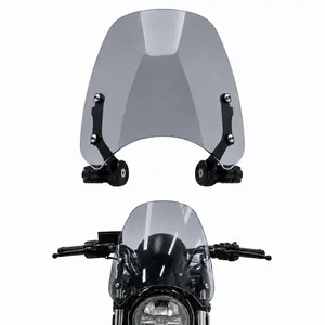 Light Smoke Headlight Fairing Windshield for Triumph Bonneville Bobber 2017-2023