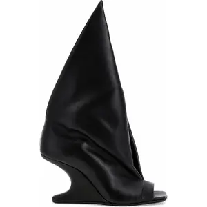 Authentic Rick Owens Black Cantilever 8 Strutter’ Sandals