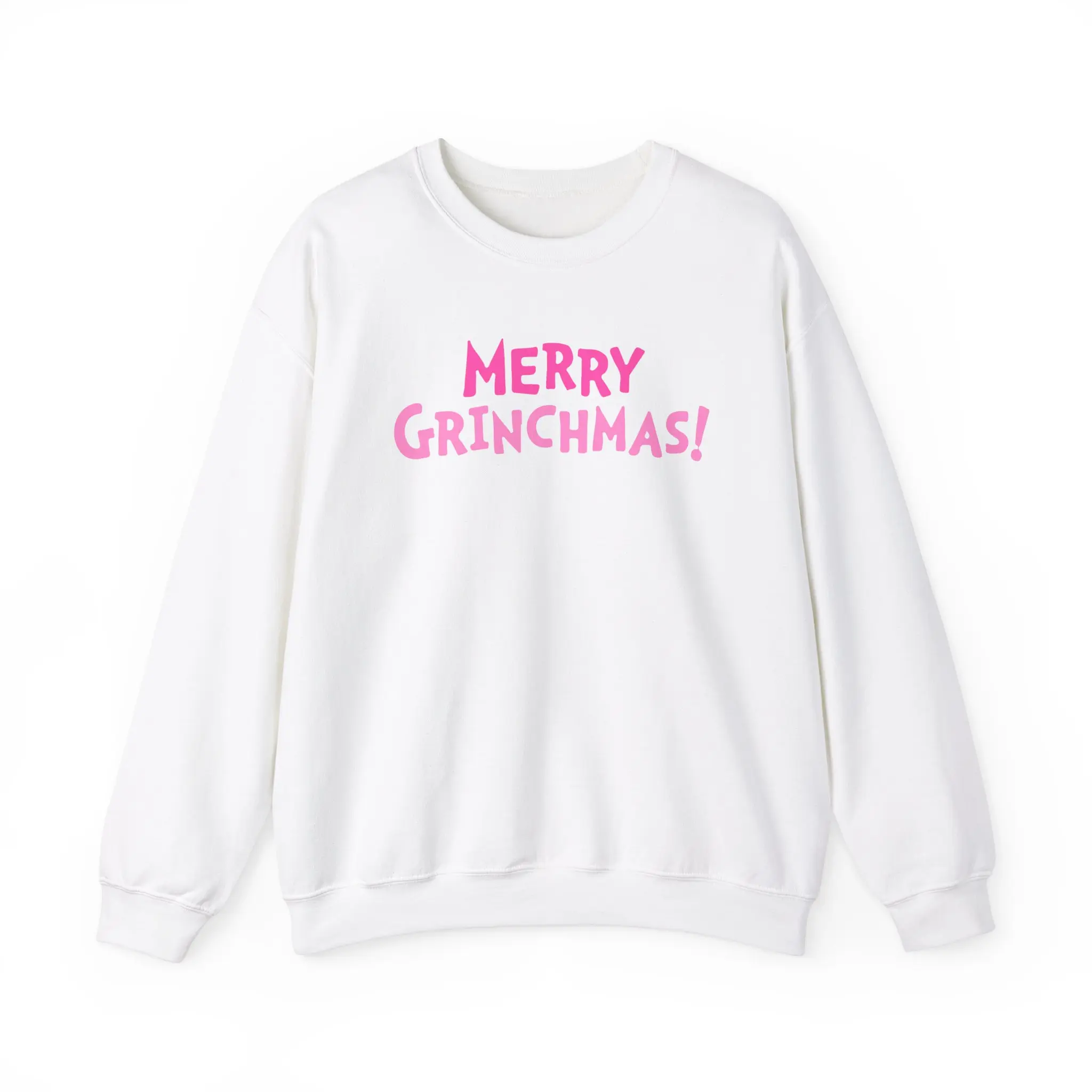 Merry Grinchmas Unisex Sweatshirt - Funny Holiday Crewneck