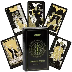 Wyspell Tarot Cards Deck, Classic Design, Fortune-Telling Game & Party Tabletop Fun, Perfect Holiday Gift for Friends & Family
