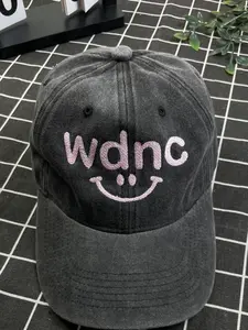 One area - Embroidered Hat, Embroidered WDNC We Do Not Care Hat, WDNC Washed Baseball Cap, Menopause Perimenopause Women hat