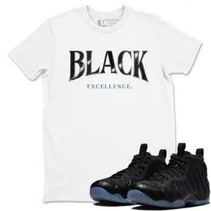 Air Foamposite One Carbon Fiber Shirt, Foamposite One Carbon Fiber Graphic T-Shirt, Black Excellence Tee Match Sneaker, Cozy Fit