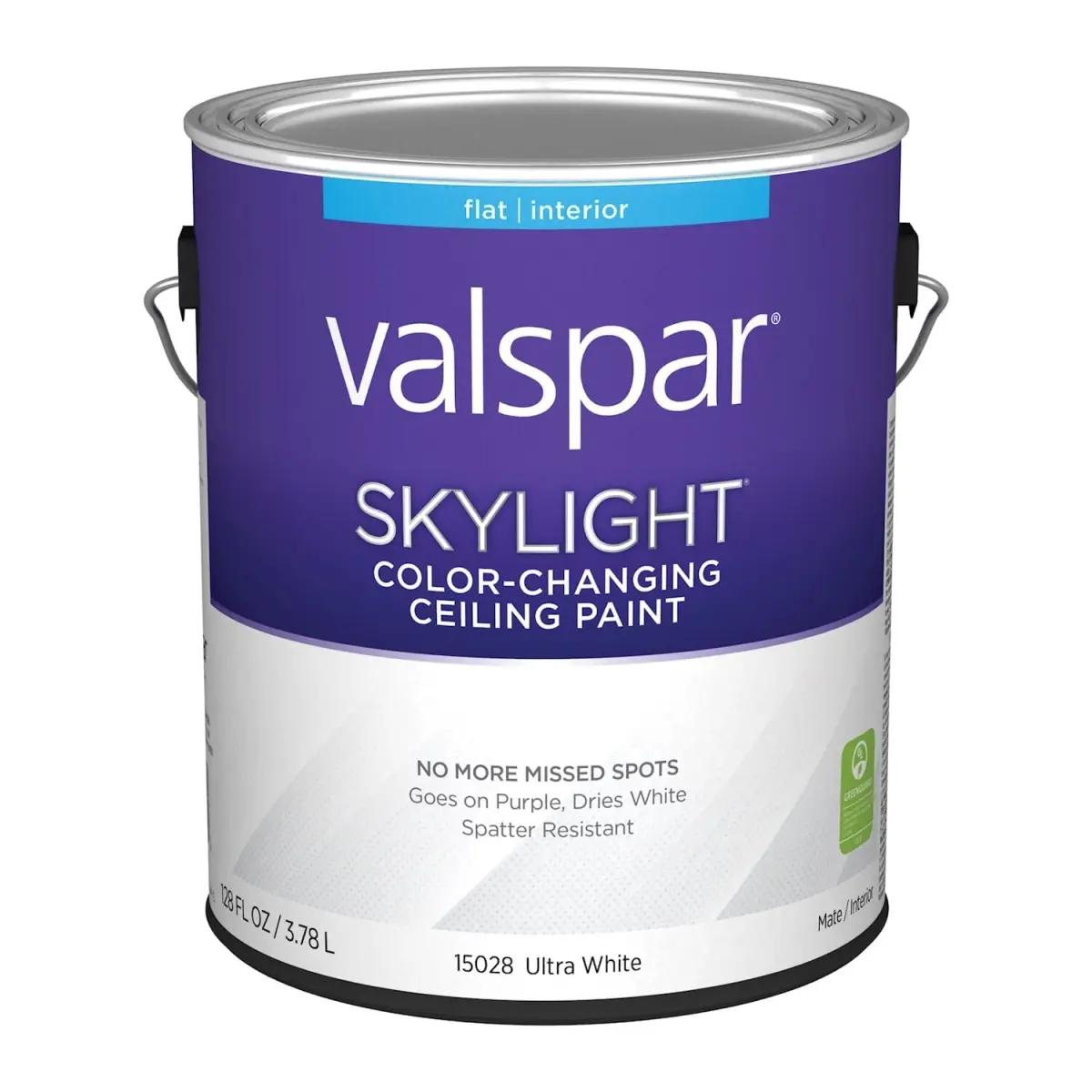 212 MAIN Valspar 1 gal Quick Change White Indoor Ceiling Paint 4-Pack - Home Painting Supply, Spatter Resistant, Missed Spot Fixer, Quick Change White Paint