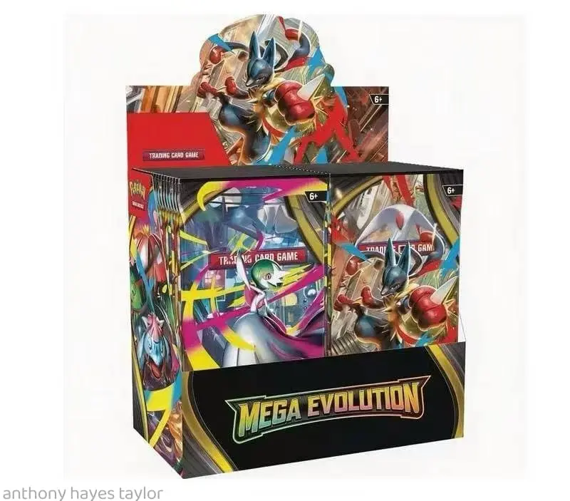 English Mega Evolution  360 cards  Pokémon Trading Card Game Sword & Shield and Classic Series Evolutions (including powered-up cards) — Blind-box expansion packs