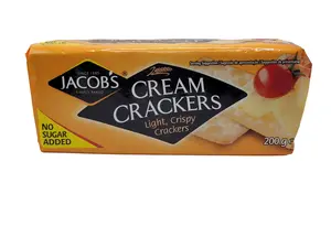 Cream Crackers, 200g (Jacob's Biscuits, Biscuits Crème Craquants)