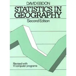 USED-Statistics in Geography: A Practical Approach - Revised with 17 Programs by Ebdon, David (Paperback)