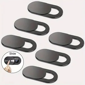 10pcs Mobile Phone Lens Protective Cover, Anti-theft Anti-peeping Privacy Cover for Smartphones Accessories, Durable Plastic Material, Easy To Install Slide-on Design, Casing