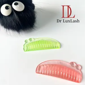 4 Pairs Drluxlash 2026 New Design cartoon style No glue Eyelash Lifting Shield Self Sticky Lash Lift Rods, Lamination Roller U Curler Pad Soft Eyelash Perm Rod, Suitable for All Eye Types, Eyelash grafting tool,4 Size DIY Beauty Tools