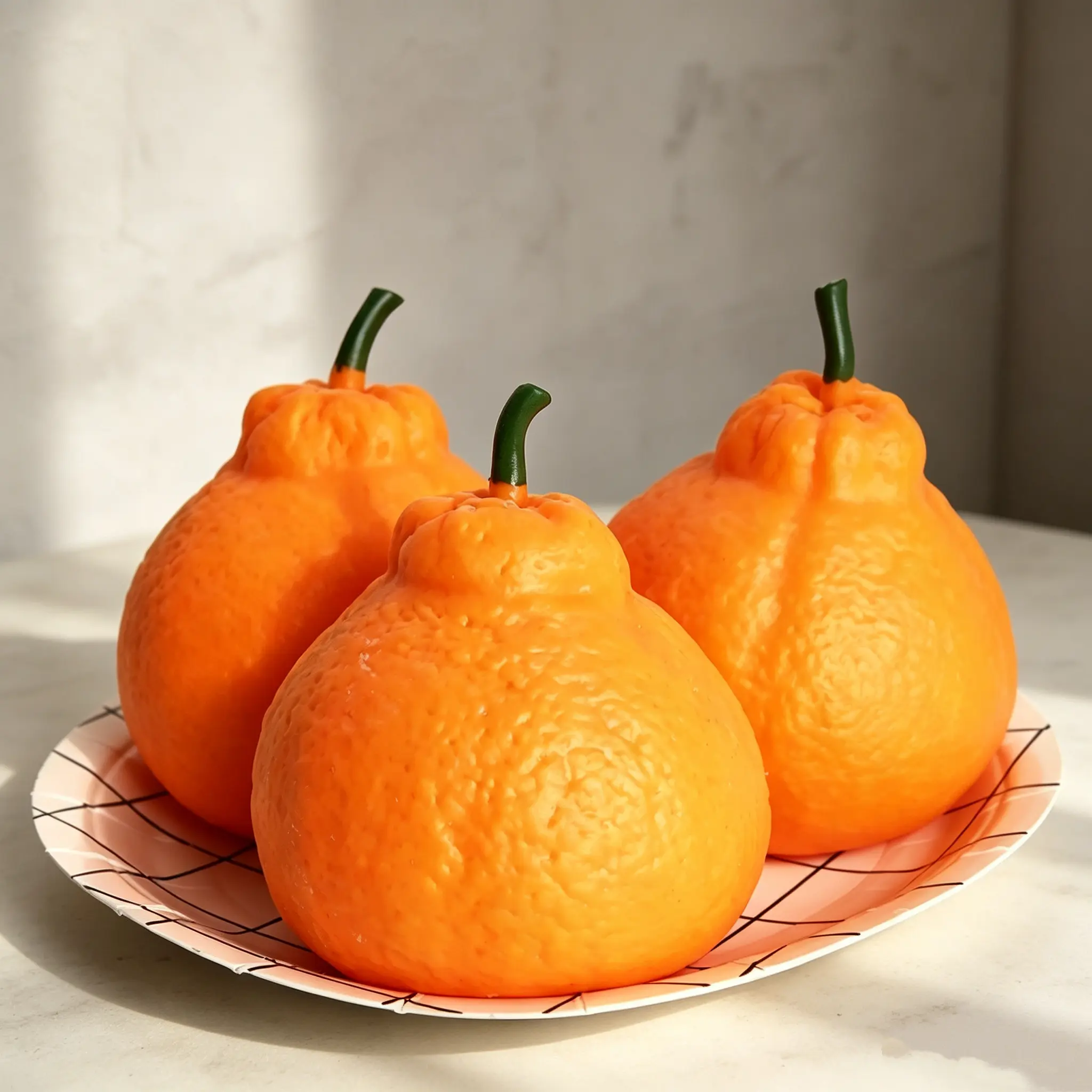 Ugly Orange Squishy Stress Relief Toy