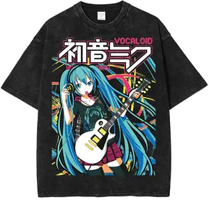 Hatsune Miku Fan Washed Tee
