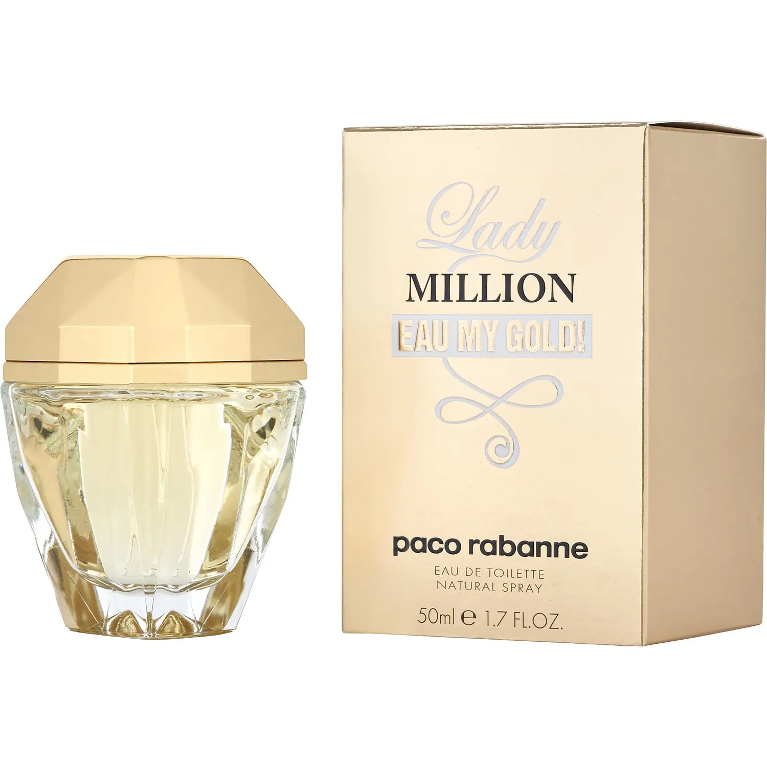 Paco Rabanne Lady Million Eau My Gold! By Paco Rabanne Edt For Women
