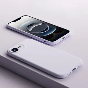 For Iphone 16E 16e Iphone16e Liquid Silicone Phone Case for IPHONE SE 4 SE4 Lens Protection Protective Cover Soft Shell