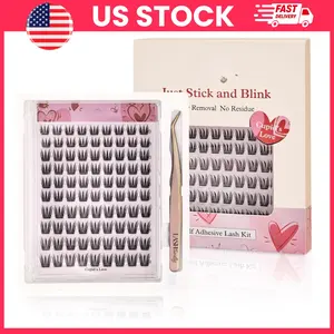 lash clusters, self adhesive lashes, manga lashes, diy lash extensions, false eyelashes clusters, d curl lashes, volume lash clusters, reusable lashes, no glue lashes, eyelash extension kit, cluster lashes kit, natural look lashes, eye makeup lashes