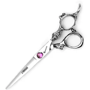 SHARONDS Hair Cutting Scissors Hairdressing Scissors Thinning Scissor Professional Barber Salon Home Shear For Men Women Pet (6 inch)