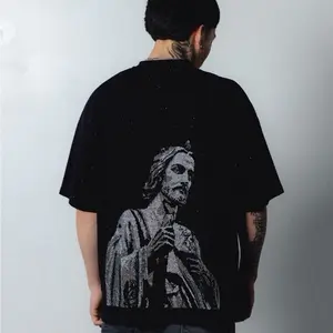 San Judas - Rhinestone (Oversized)