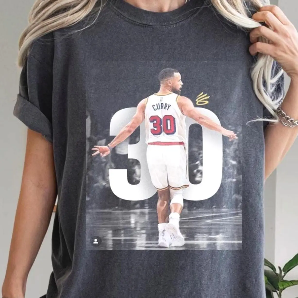 Vintage Stephen Curry Basketball Comfort Colors Shirt, Sport Tee
