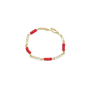2026 New Exquisite 14k Gold Plated Wine Red Natural Garnet Beaded Bracelets for Women Female Lucky Fashion Jewelry Christmas Gifts SpringStatements