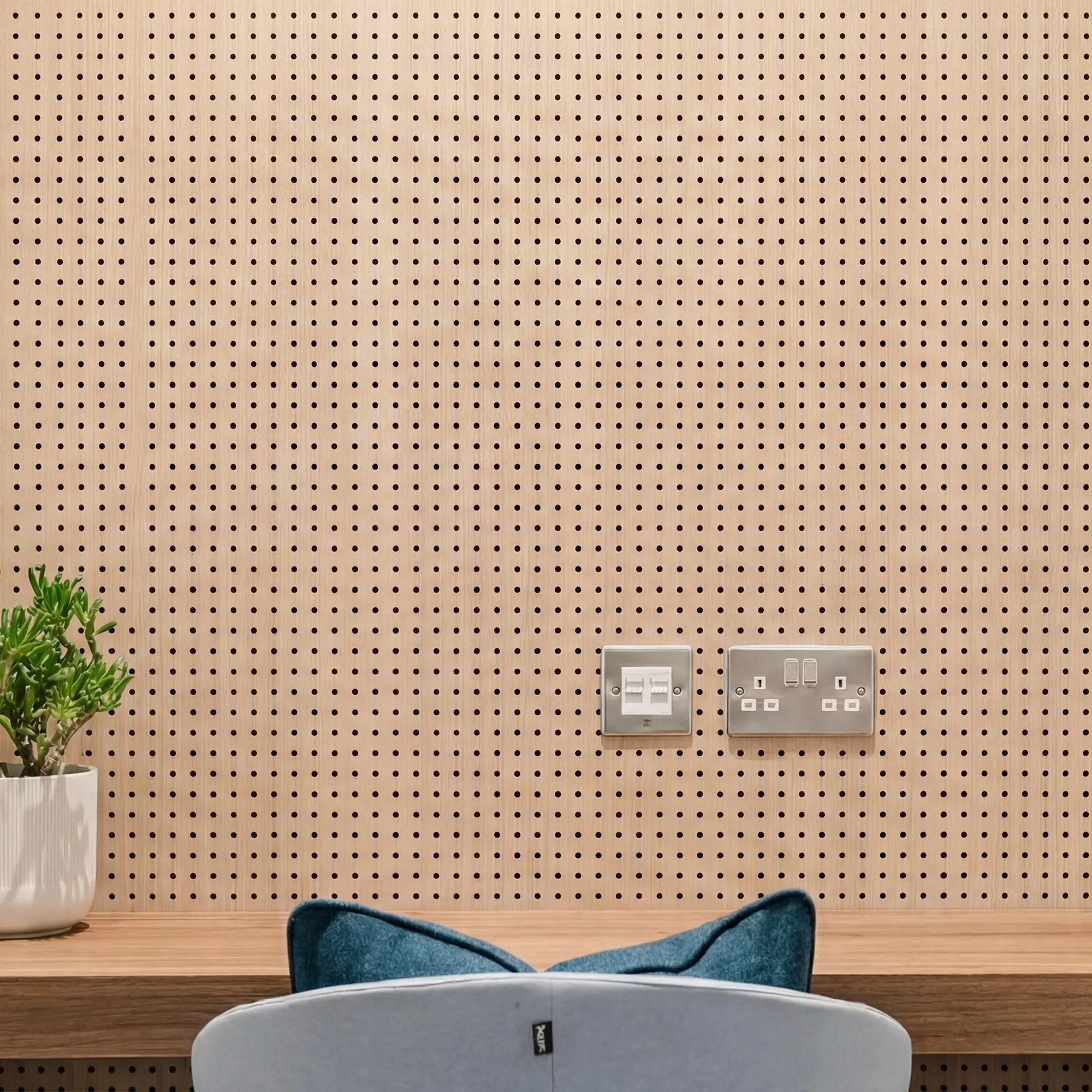 Perforated Acoustic Wood Wall Panels | SoundPanel™