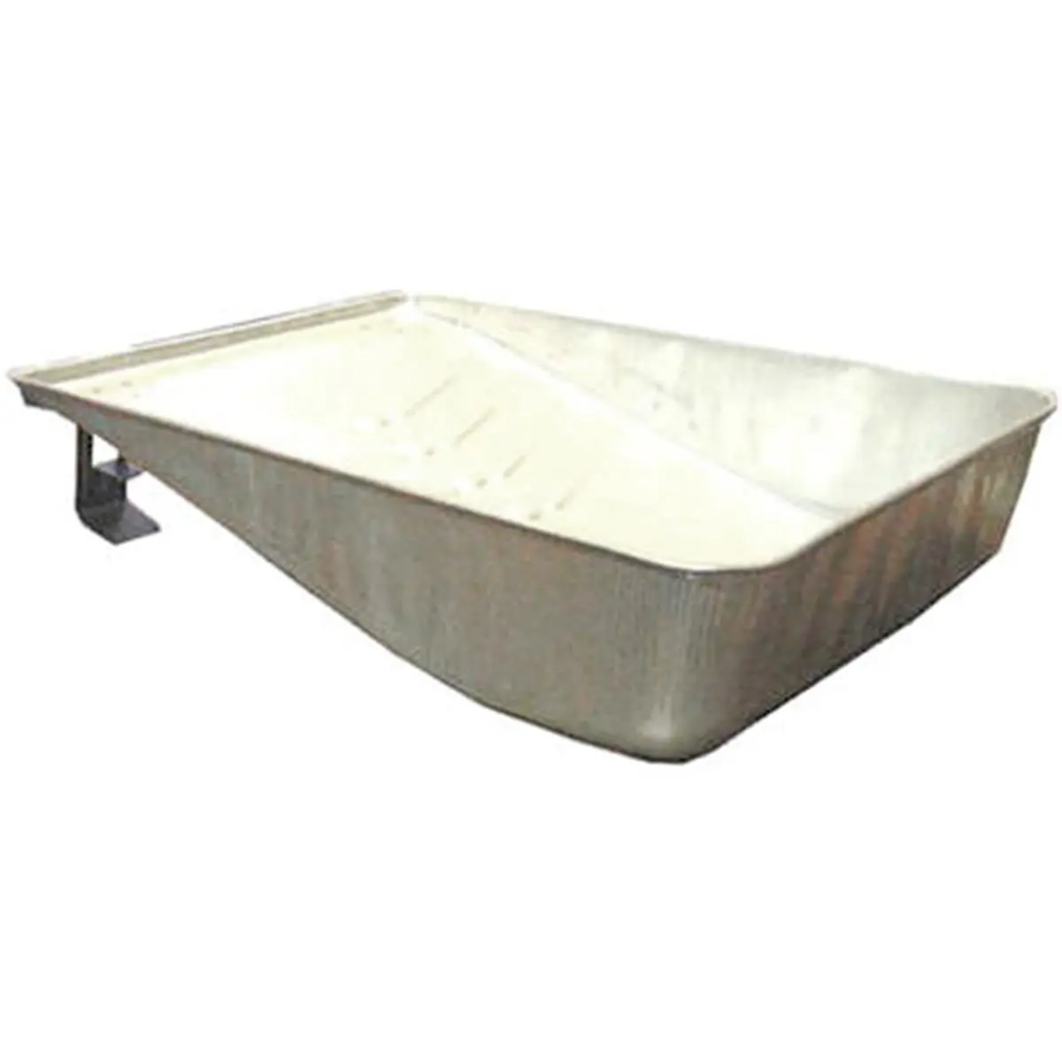 212 MAIN Bright Steel Deep Well Paint Tray - 9.5 in., Metal Build, Ladder Support, Toggled Legs, Enhanced Durability for Automotive Paint Care Efficiency, Deep Well Design, Increased Durability