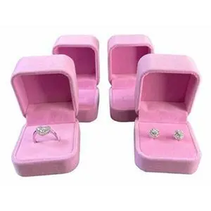 YEEYAYA 4pcs Ring box box storage box jewelry box Necklace box Ear studs box