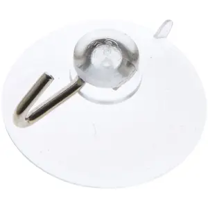 Bard's Clear Plastic Suction Cup with Hook