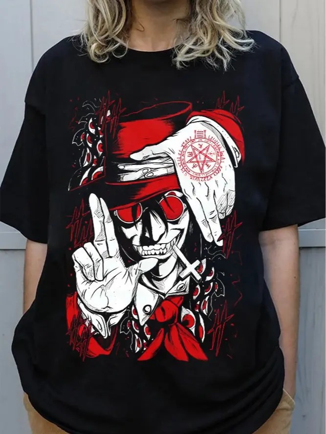 Alucard Hellsing Graphic Comfort Colors Shirt