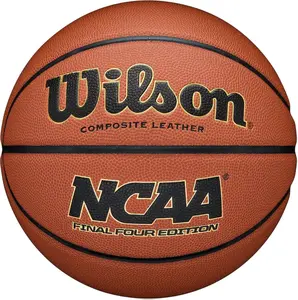 Wilson NCAA Final Four Edition Basketball Size 7 29.5" & 28.5" Composite Leather Indoor/Outdoor High Performance
